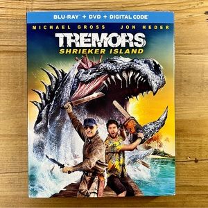 BRAND NEW SEALED Tremors: Shrieker Island - Blu-ray + DVD + Digital